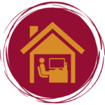 Symbol für Homeoffice