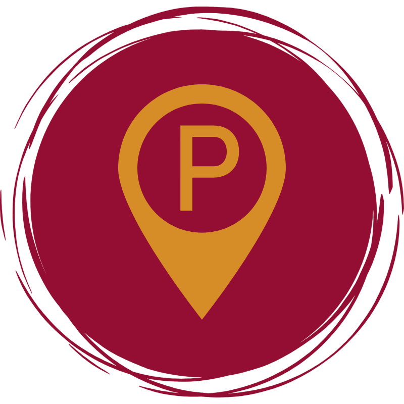 Symbol kostenlose Parkplätze
