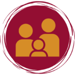 Symbol für Vereinbarkeit Familie und Beruf
